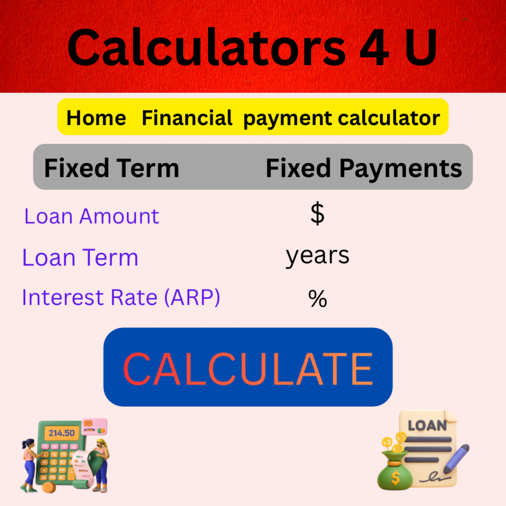 EMI loan calculator need to be descriptive, concise, and convey the feature of the tool to customers with visual impairments. It have to describe what the photo or tool does rather than simply declaring "calculator